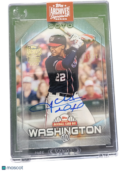 Sports Topps 2023 Topps Archives Signature Series Juan Soto #30 11/11