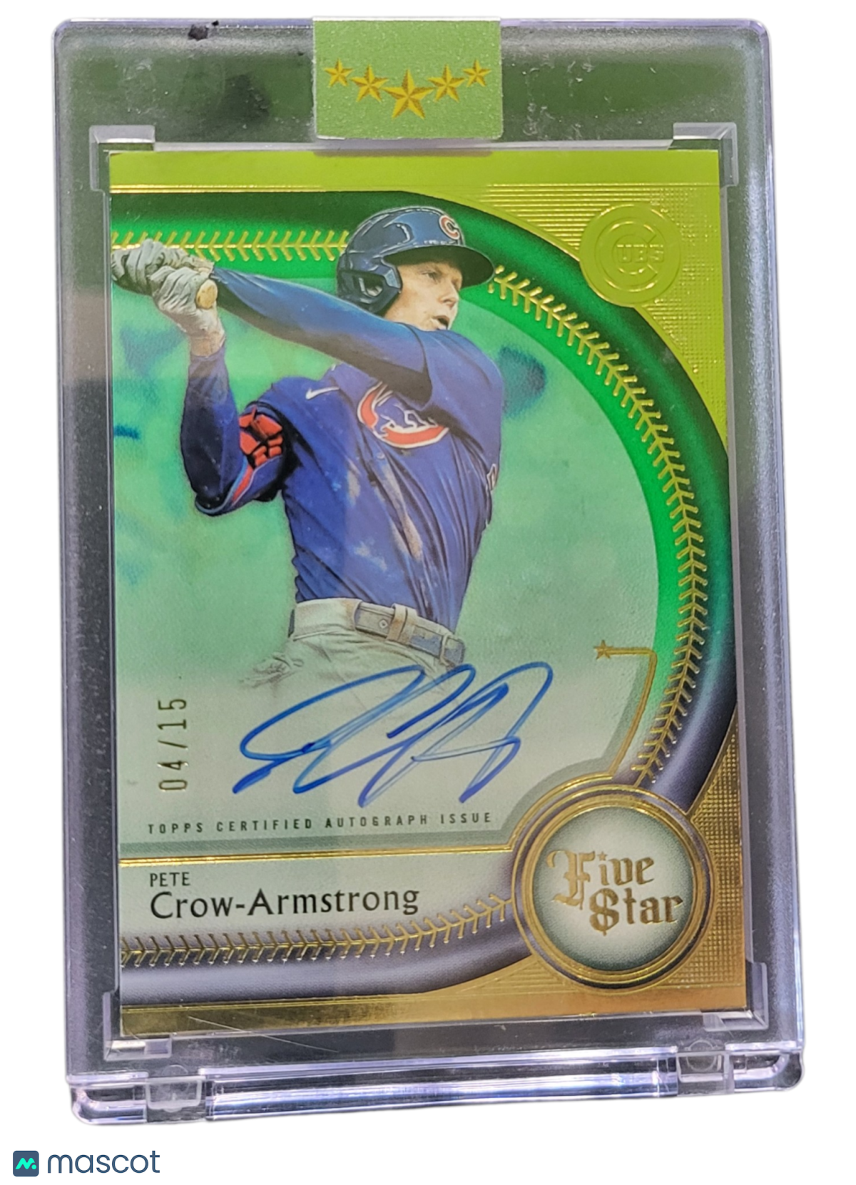 Sports Topps 2024 Topps Five Star Pete Crow-Armstrong #Fsa-Pc Green 04/15