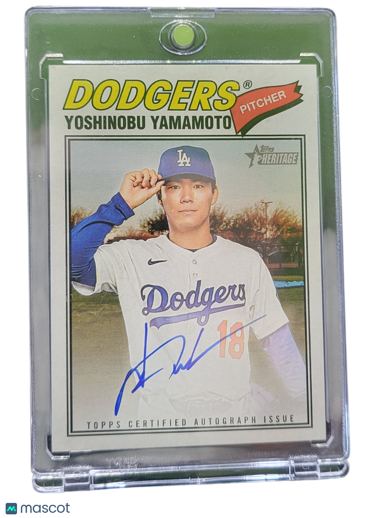 Sports Topps 2026 Topps Heritage Yoshinobu Yamamoto #Roa-Yy Real One Autograph
