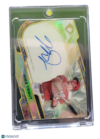 Sports Topps 2025 Topps Diamond Icons Mike Trout #Acc-Mt 19/25