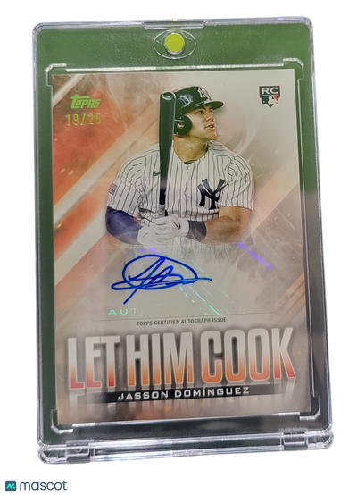 Baseball Topps 2024 Topps Baseball Update Let Him Cook Jasson DomíNguez #Lhca-Jd Rc /25