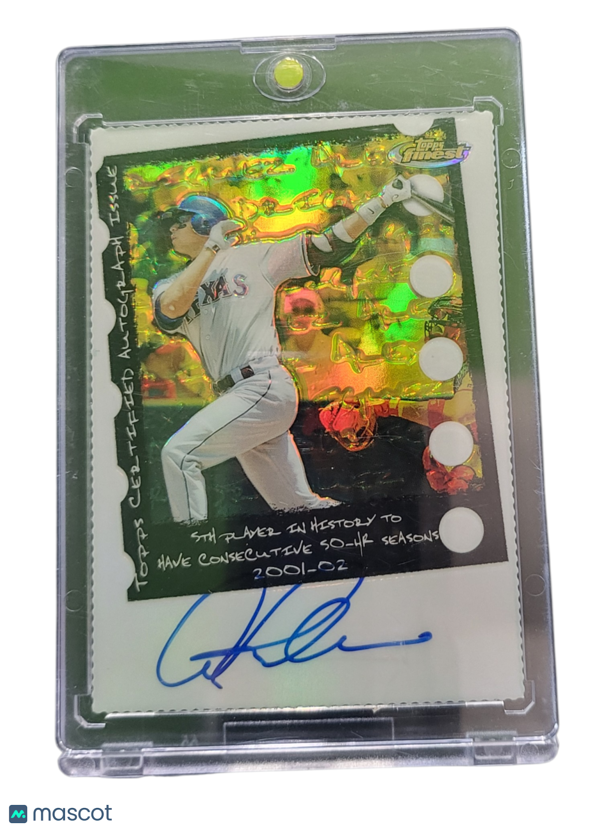 Sports Topps 2005 Topps Finest Alex Rodriguez #Fam34 06/13