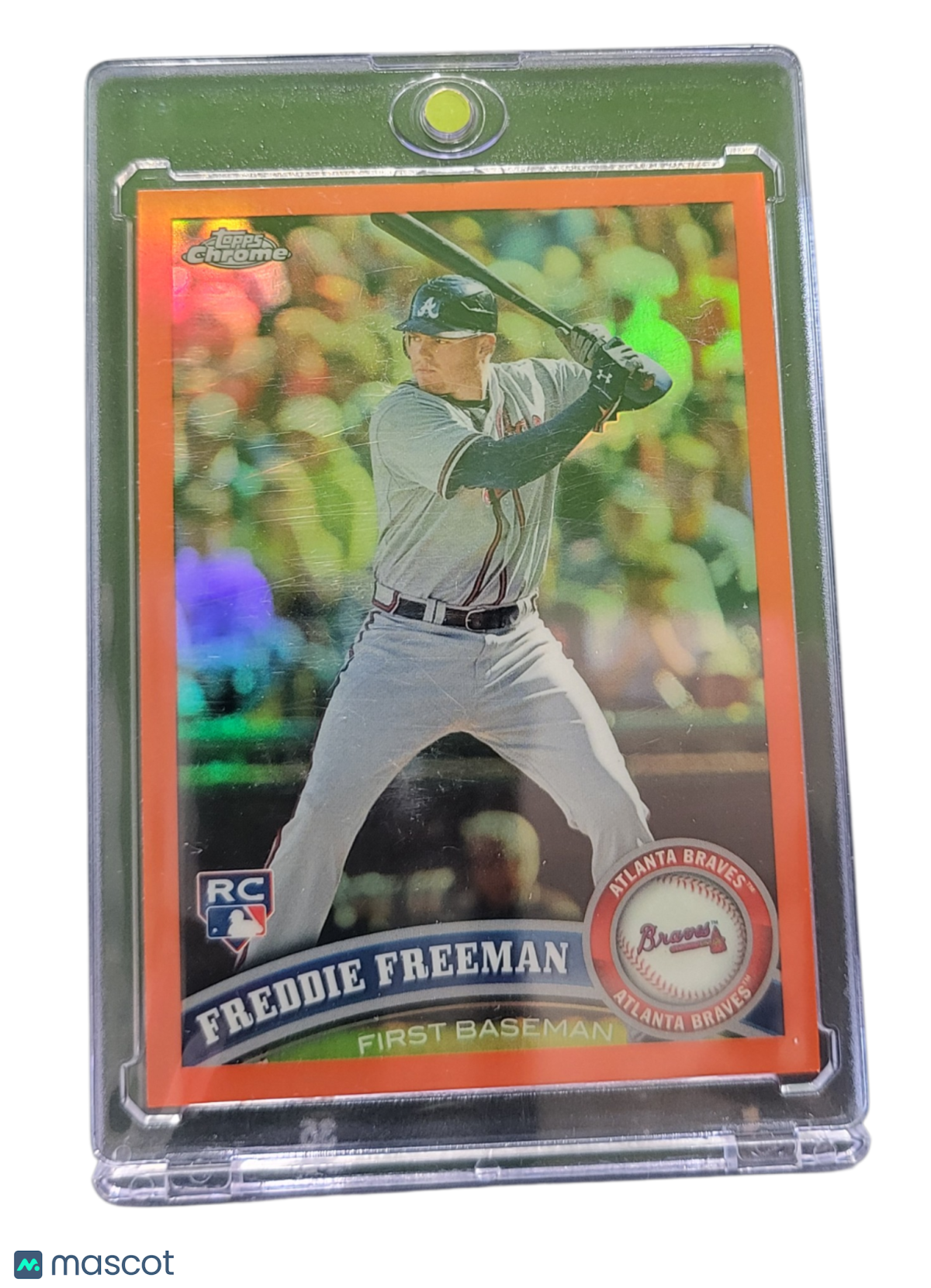 Sports Topps 2011 Topps Chrome Freddie Freeman #173 Orange Refractor Rc