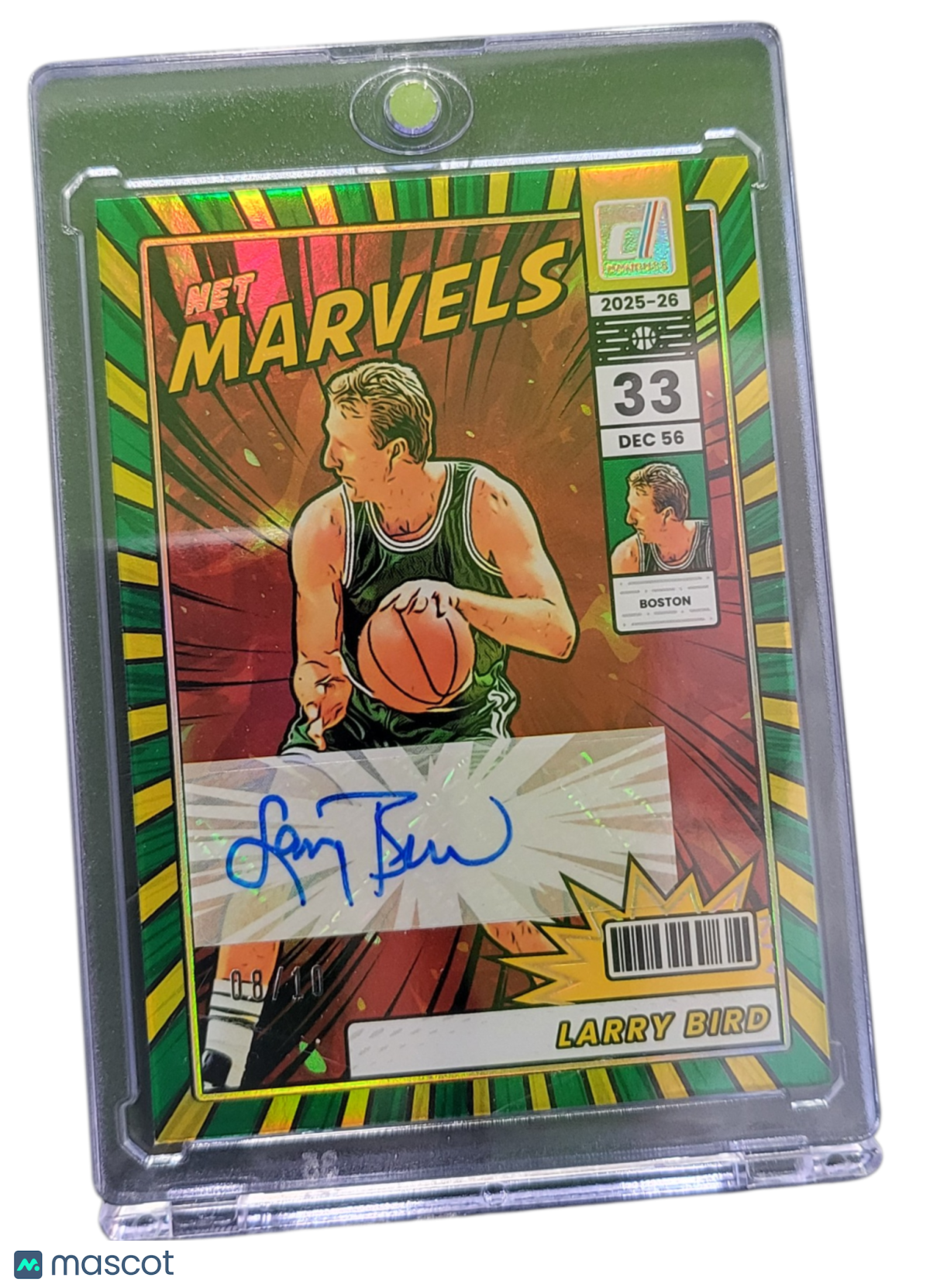 Sports Panini 2025 Panini Donruss Net Marvels Larry Bird #Nms-Lbr Green 08/10