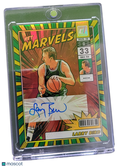 Sports Panini 2025 Panini Donruss Net Marvels Larry Bird #Nms-Lbr Green 08/10