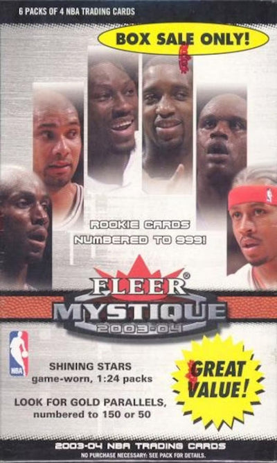 Basketball 2003 Fleer Mystique Basketball Blaster Box
