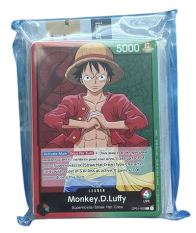 One Piece TCG One Piece Welcome Kit Monkey D. Luffy Op01-003 Demo Deck + Promo Pack - Sealed