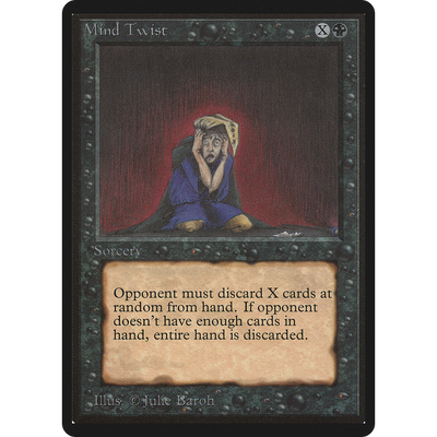 Magic The Gathering Mind Twist [Limited Edition Beta]