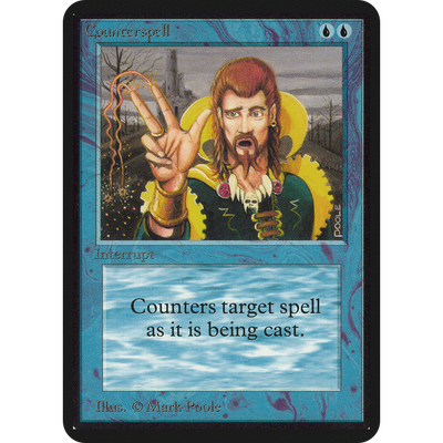 Magic The Gathering Counterspell [Limited Edition Alpha]