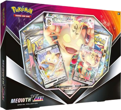 Pokémon Meowth VMAX Special Collection Box
