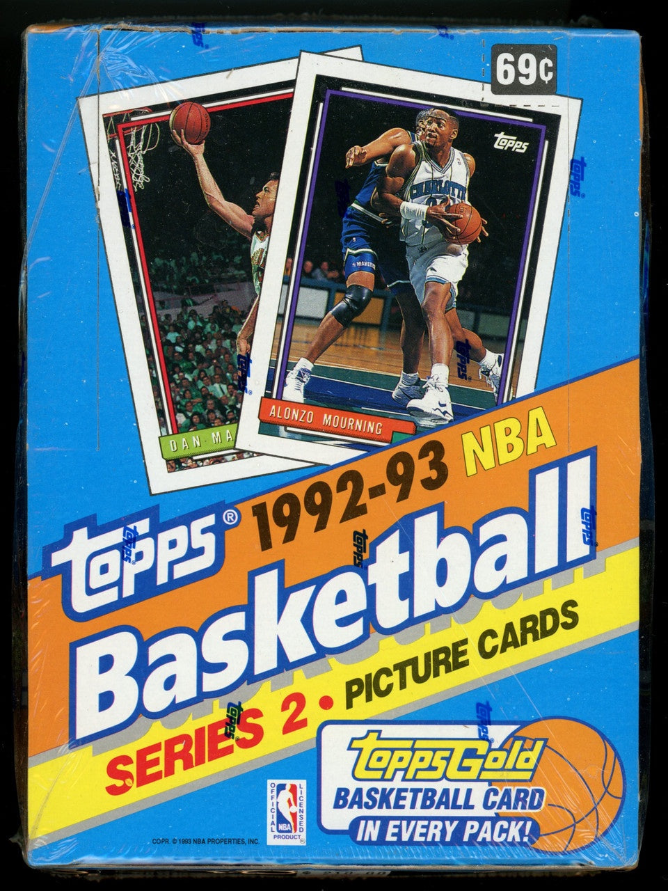 Basketball Topps 1992-93 Topps Basketball Series Two Hobby Box