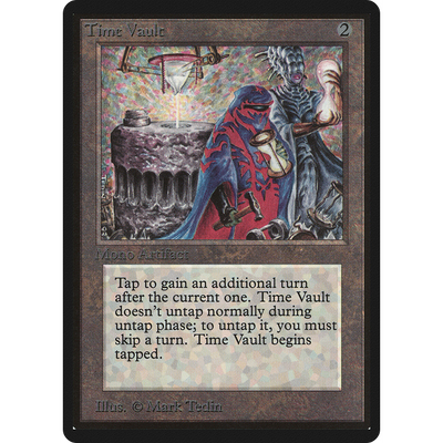 Magic The Gathering Time Vault [Limited Edition Beta]