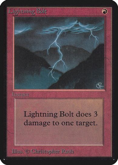 Lightning Bolt [Alpha Edition]