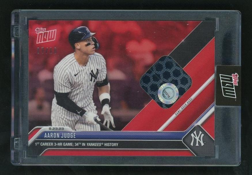 Baseball Topps Topps Now 754e Aaron Judge New York Yankees