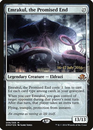Emrakul, The Promised End (6) [Prerelease Cards]