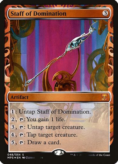 Staff Of Domination (48) [Masterpiece Series: Kaladesh Inventions]