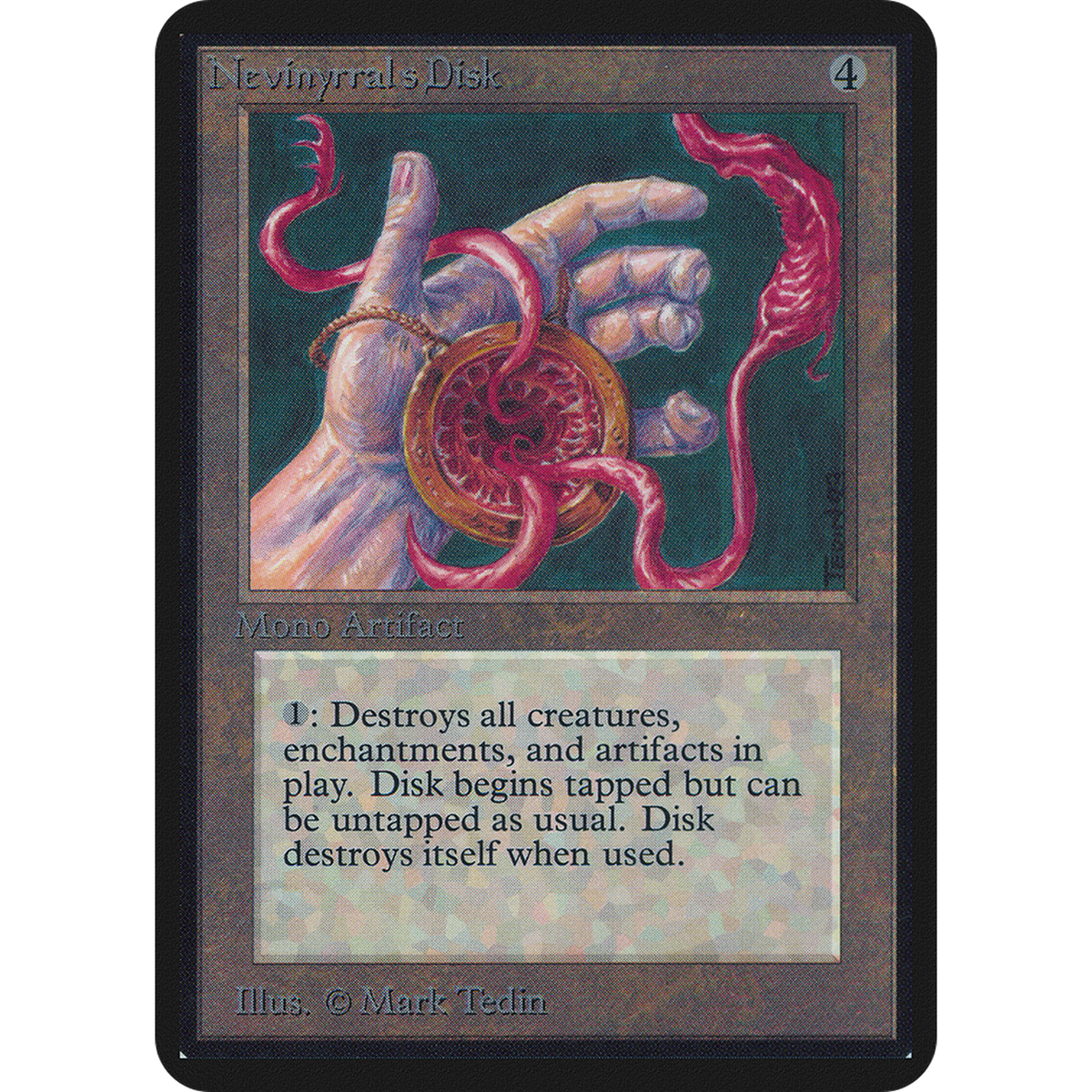 Magic The Gathering Nevinyrral'S Disk [Limited Edition Alpha]