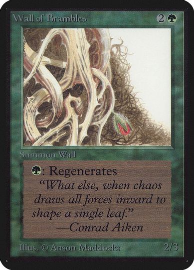 Wall Of Brambles [Alpha Edition]
