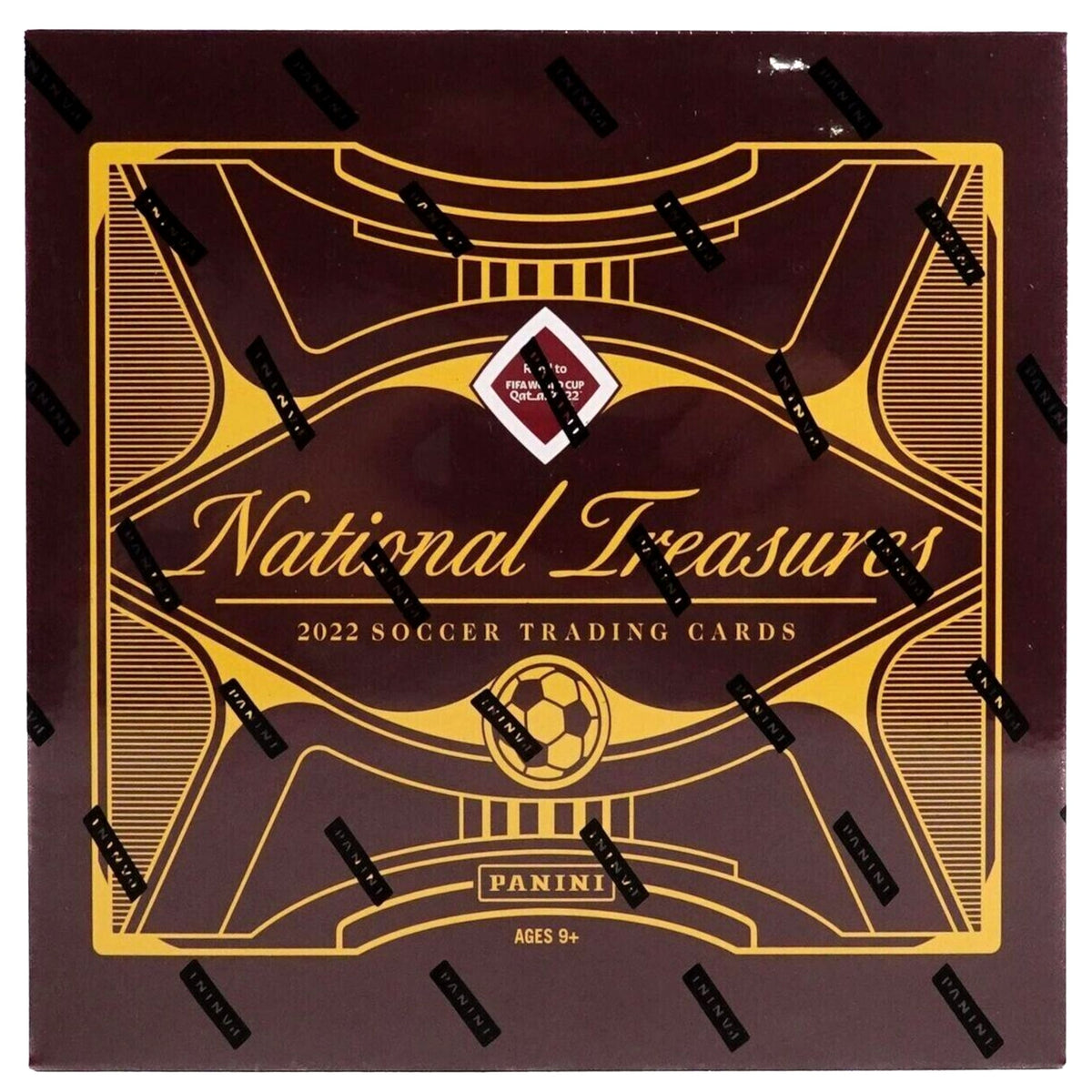 2022 Panini National Treasures Fifa World Cup Soccer Hobby Box