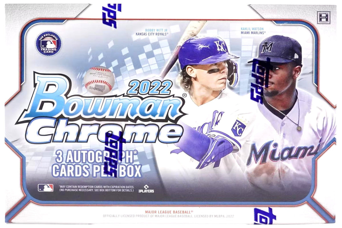 2022 Bowman Chrome Baseball Hta Choice Box