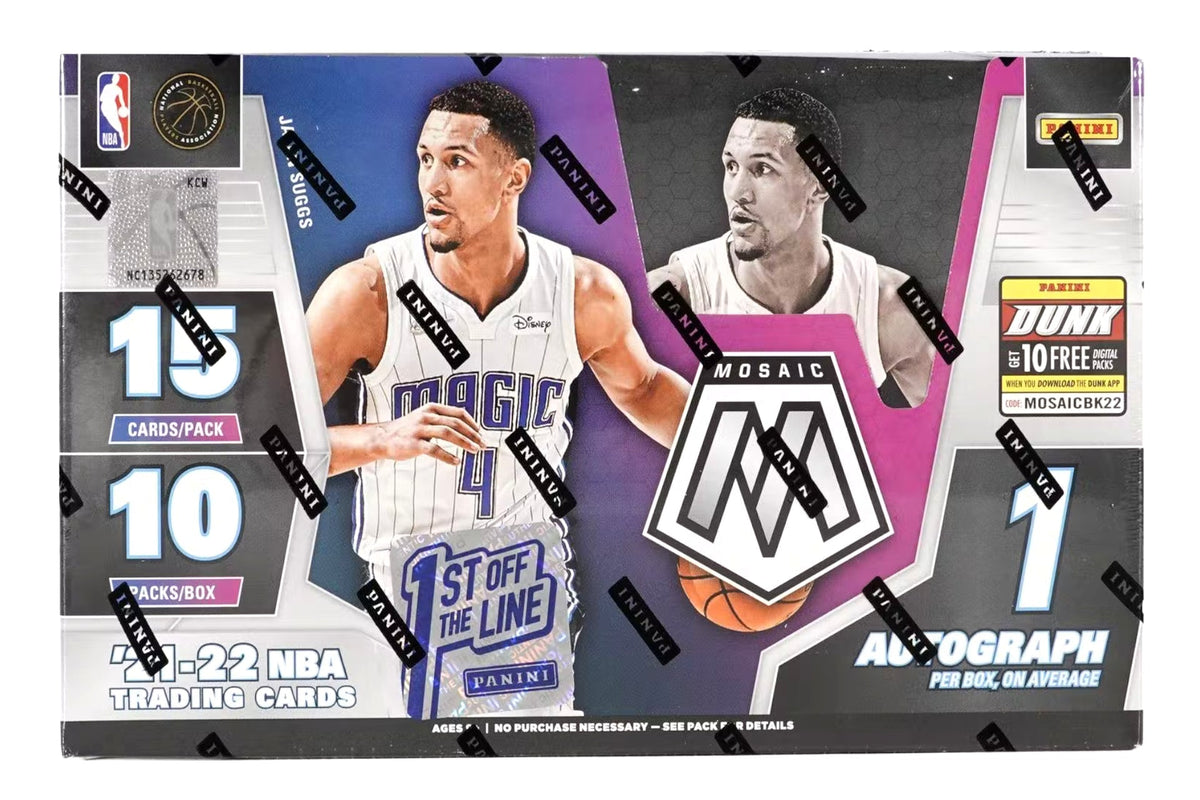 2021/22 Panini Mosaic Basketball Fotl Hobby Box