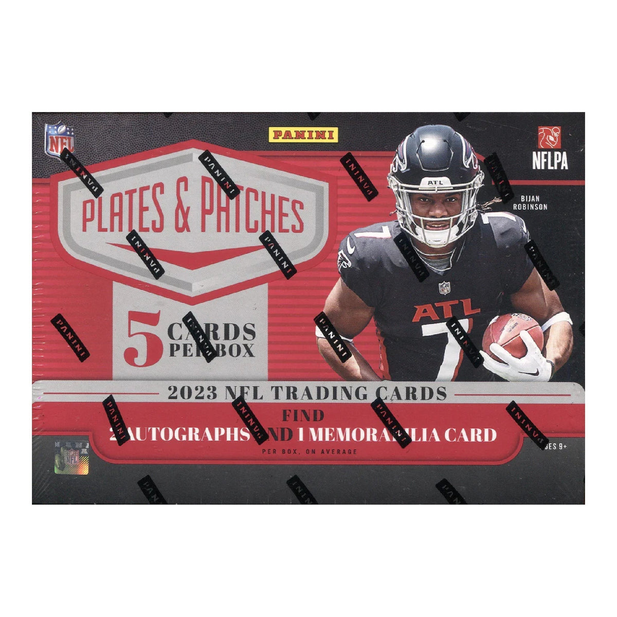 2023 Panini Plates And Patches Football Hobby Box