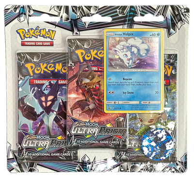 Sports Ultra Prism 3-Pack Blister W/ Alolan Vulpix