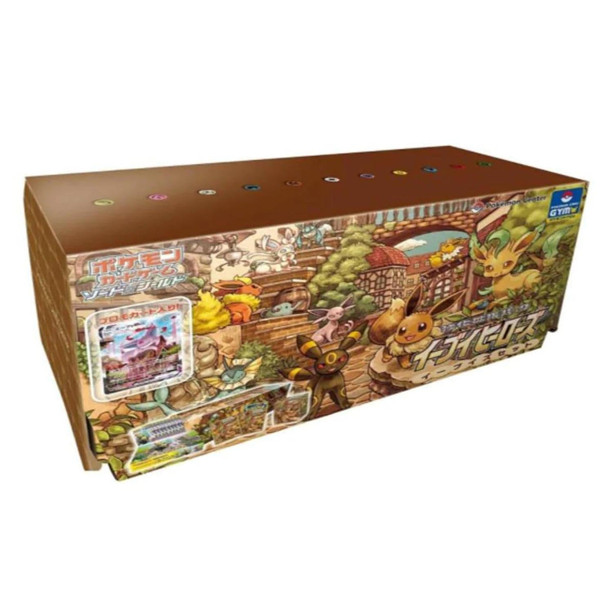 Pokémon Pokemon Japan: Pokemon Center Eevee Heroes Gym Box Factory Sealed (Japanese)