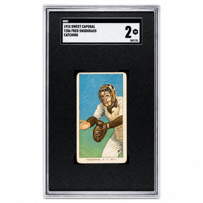 Pokémon Panini 1910 Fred Snodgrass T206 SGC 2