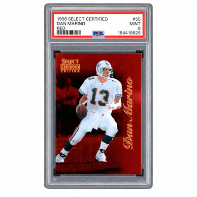 Pokémon Panini 1996 Select Certified Red Dan Marino #55 /2000 PSA 9
