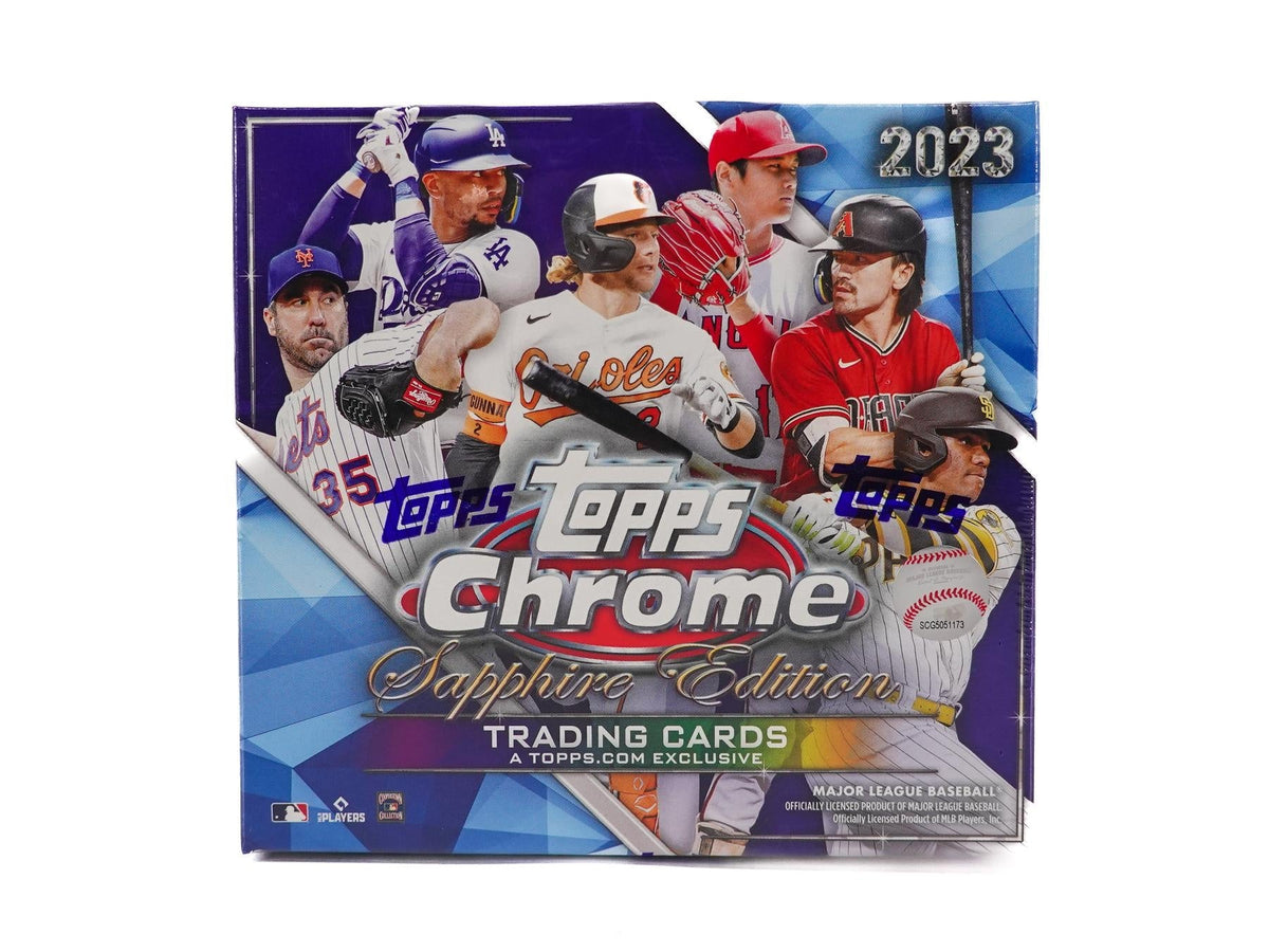Baseball Topps 2023 Topps Chrome Sapphire Edition Hobby Box