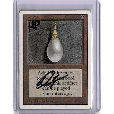 Magic The Gathering Mox Pearl (HP) [Unlimited Edition] [Pics]