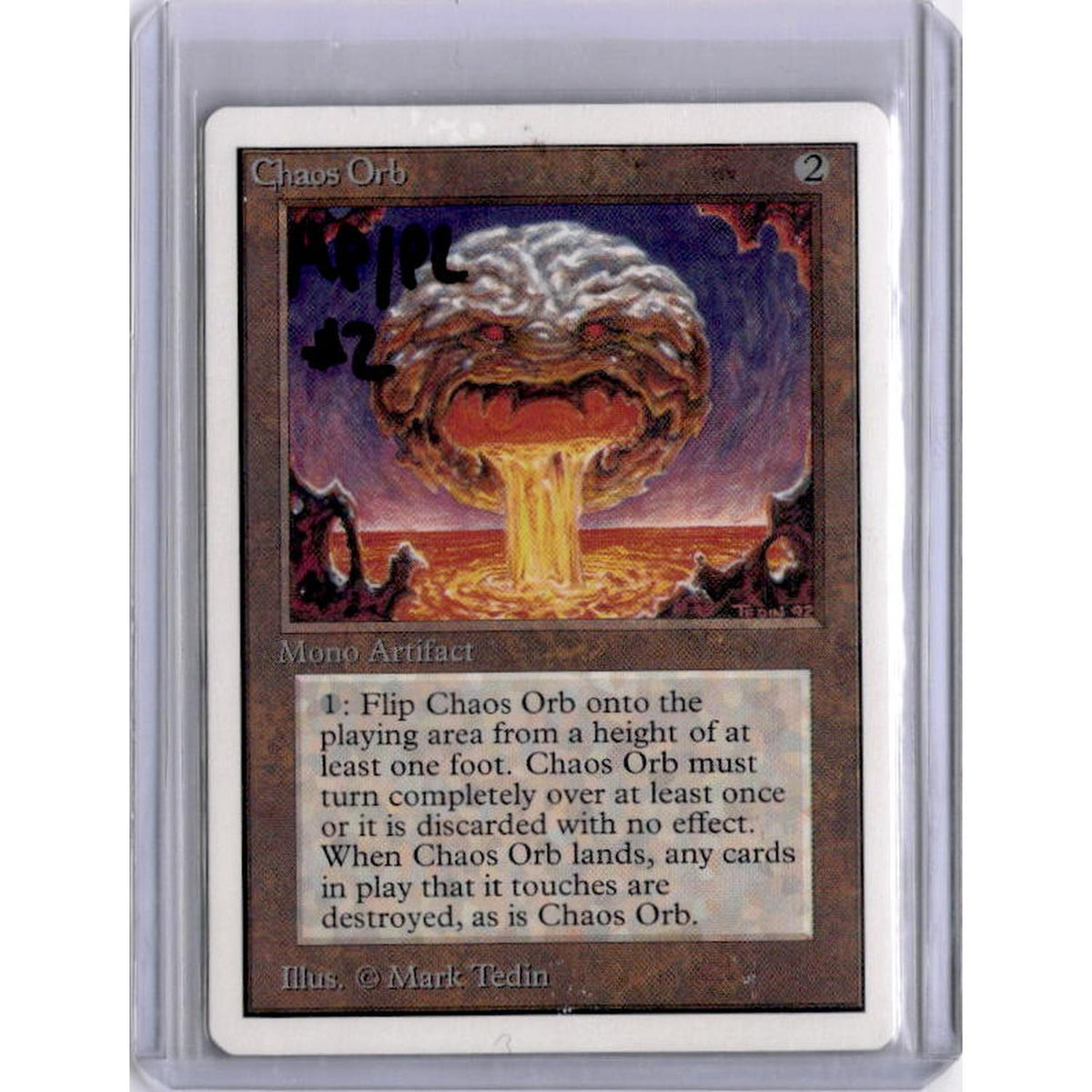 Magic The Gathering Chaos Orb (MP/Pl #2) [Unlimited Edition] [Pics]