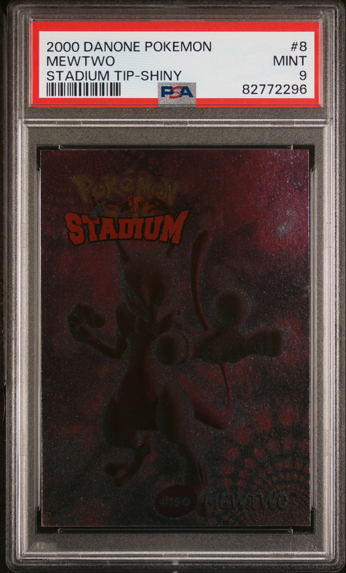 Pokémon PSA 9 Mewtwo Stadium Tip-Shiny