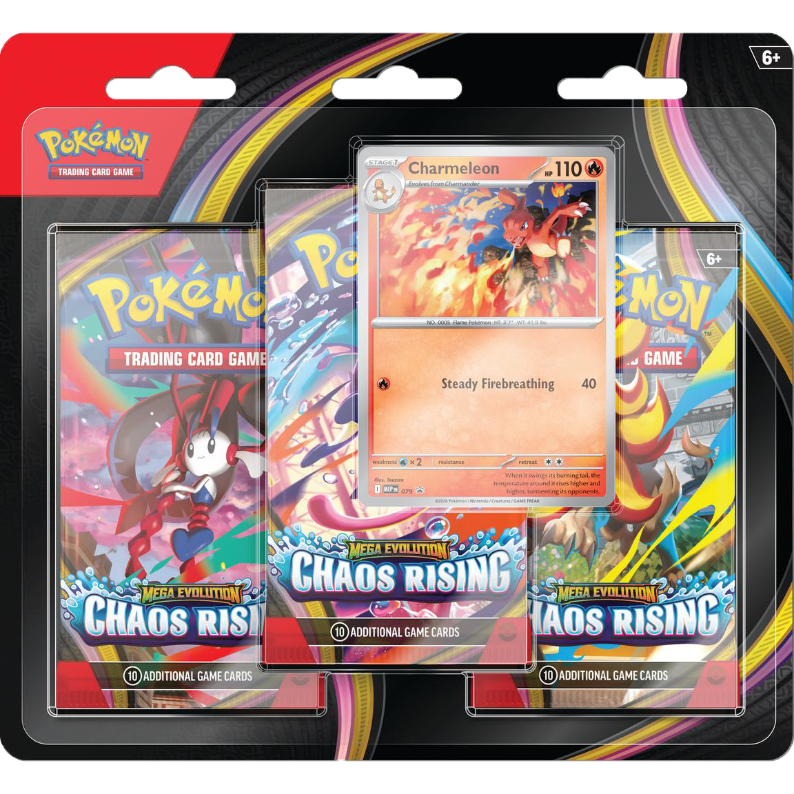 Chaos Rising 3-Pack Booster Blister