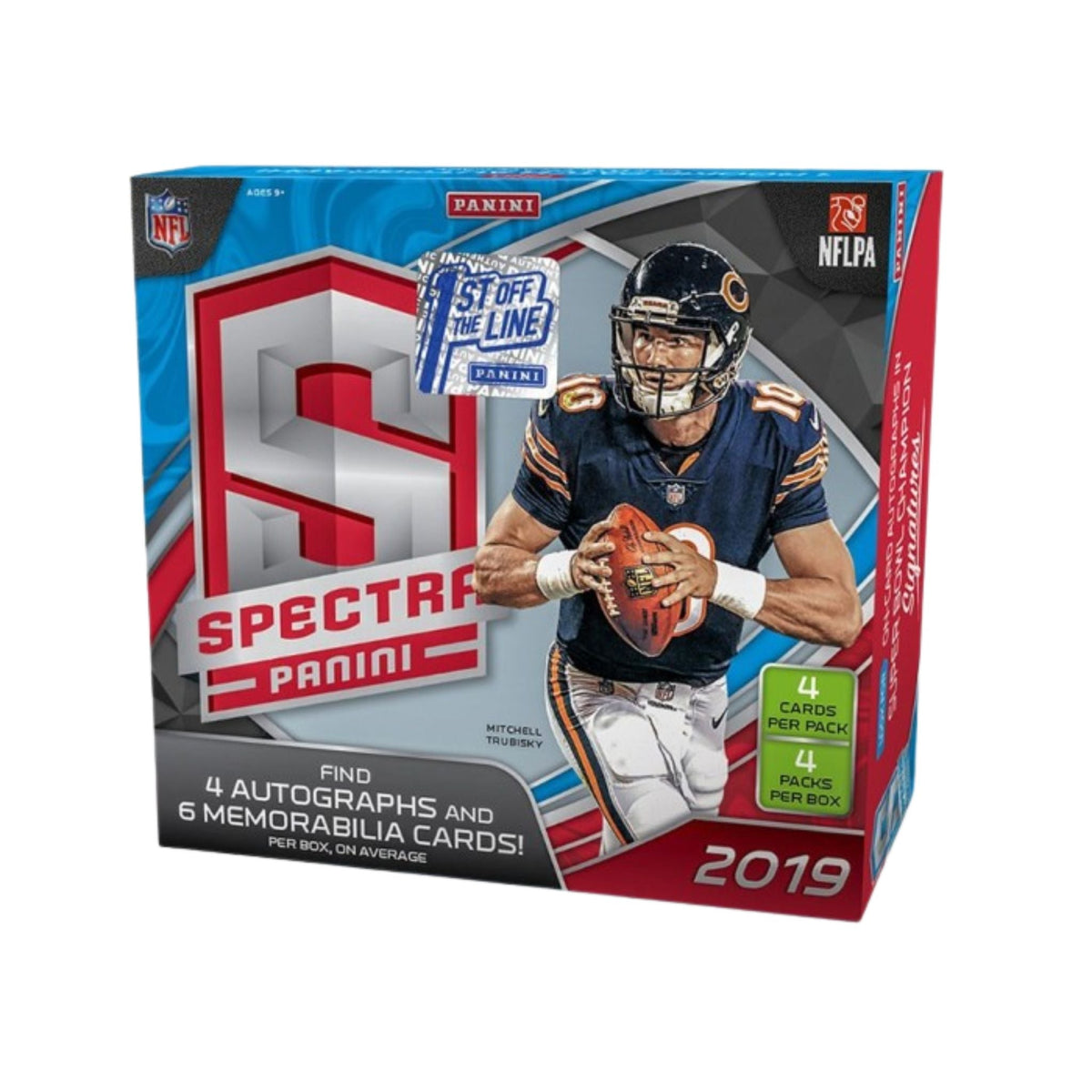 2019 Panini Spectra Football Fotl Hobby Box