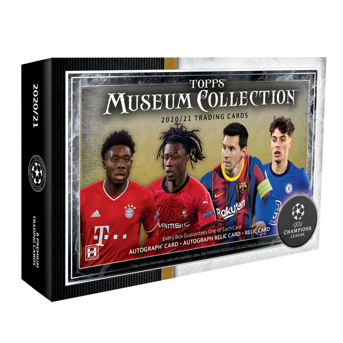 2020/21 Topps Museum Collection Uefa Champions League Soccer Hobby Box