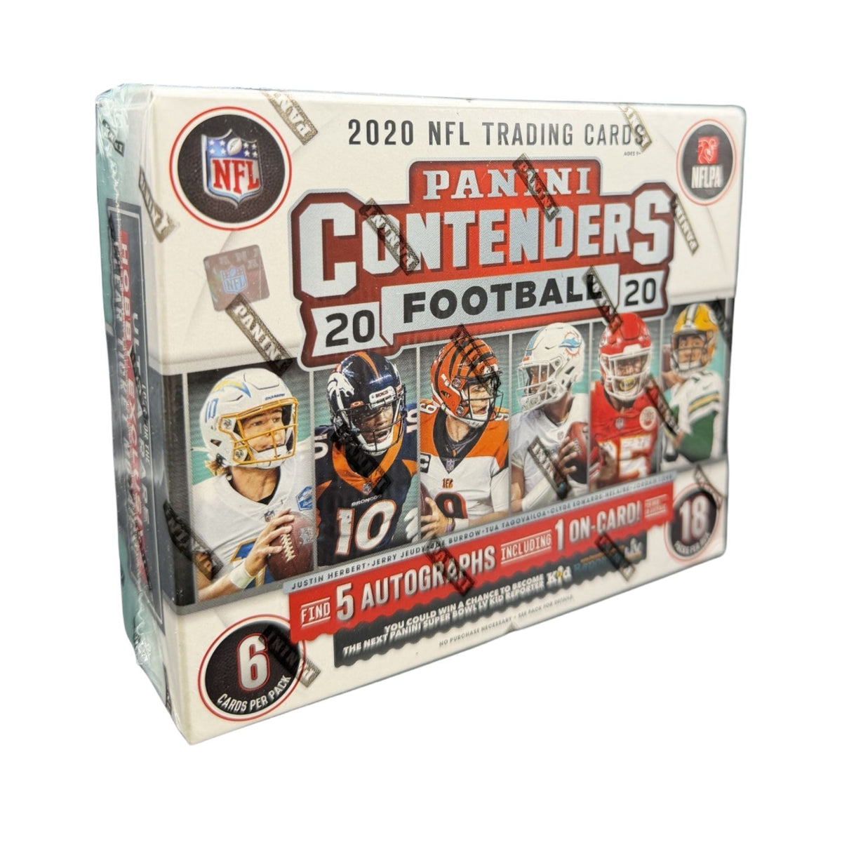 2020 Panini Contenders Football Fotl Hobby Box