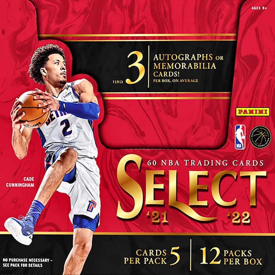 Basketball Panini 2021-22 Panini Select Basketball Hobby Box