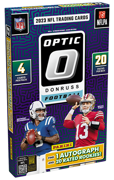 Sports Panini 2023 Panini Donruss Optic Football Hobby Box (Cassius Marsh Stream Only)
