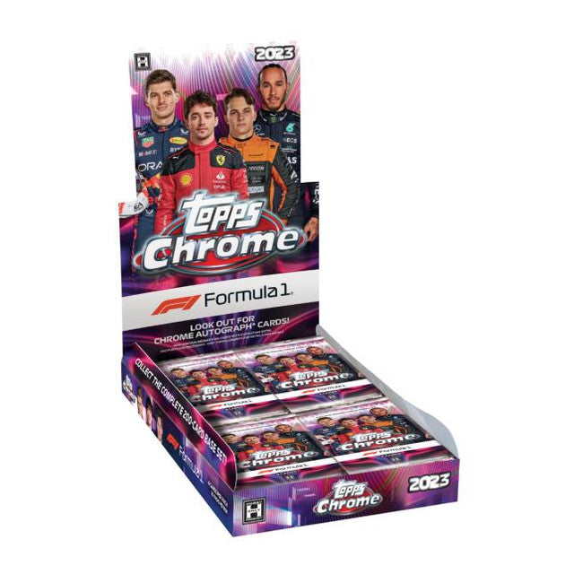 Racing Topps 2023 Topps Chrome Formula 1 Racing Hobby Box