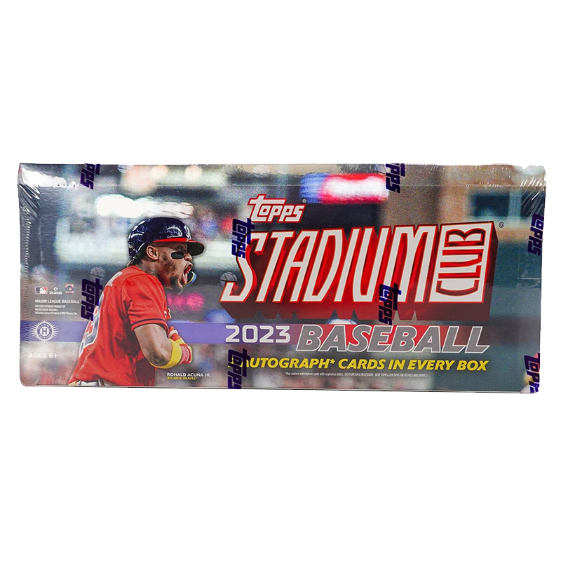 Baseball Topps 2023 Topps Stadium Club Baseball Hobby 16 Box Case