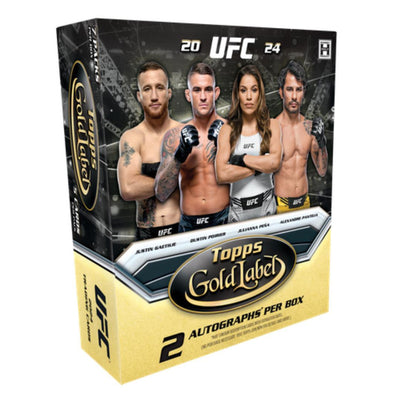 UFC MMA Topps 2024 Topps UFC Gold Label Hobby Box