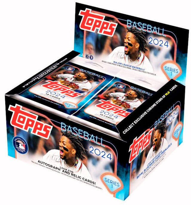 Baseball Topps 2024 Topps Series 1 Baseball Retail 12 Box Case