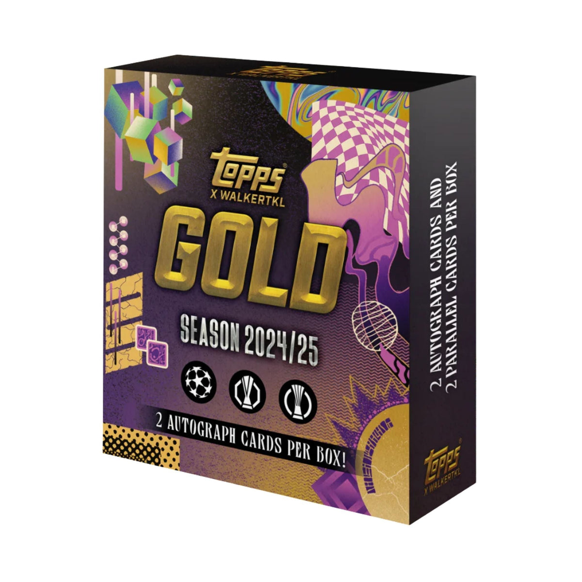 2024/25 Topps Gold Uefa Club Competitions Soccer Hobby Box