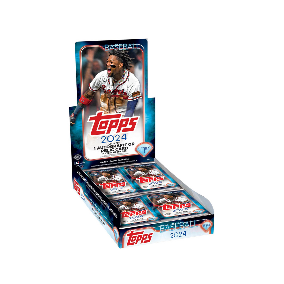 Baseball Topps 2024 Topps Series 1 Baseball Hobby 12 Box Case