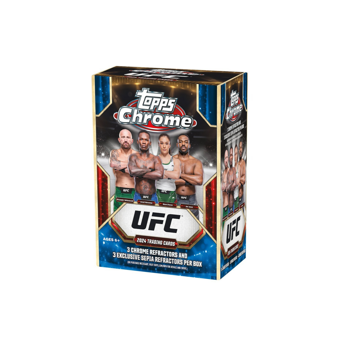 UFC MMA Topps 2024 Topps UFC Chrome Blaster 40 Box Case
