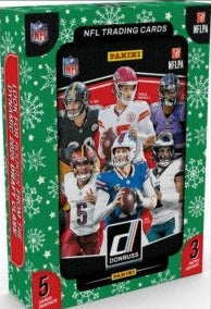 Football Panini 2025 Panini Donruss Football Winter Holiday 30-Tin Case