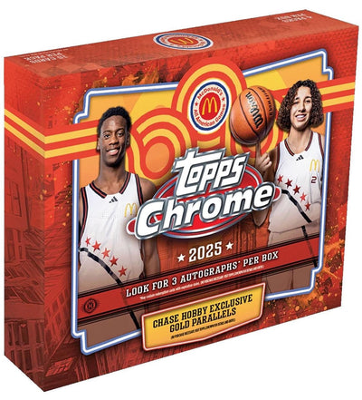 Basketball Topps 2025 Topps Mcdonald'S All American Chrome Hobby Box