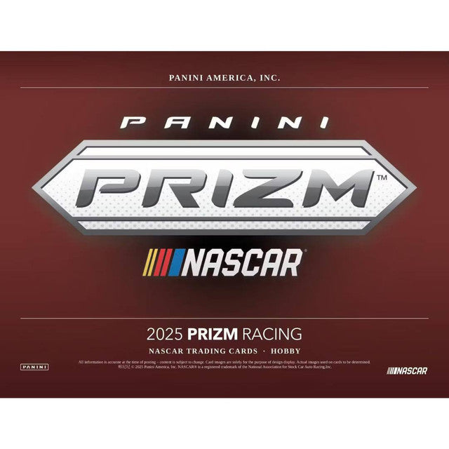 Racing Panini 2025 Panini Prizm Racing Hobby Box